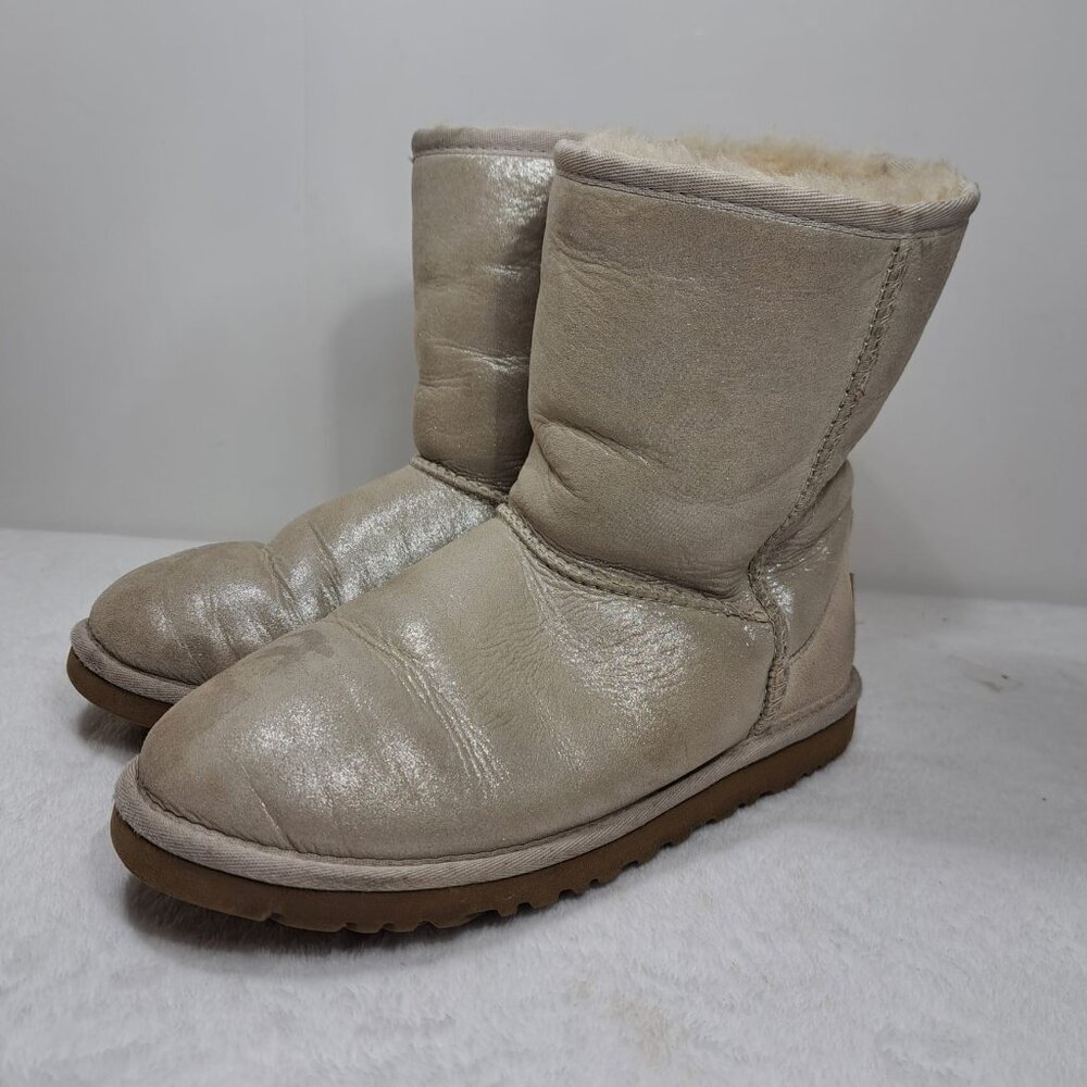 UGG Australia Women's Size 6 Classic Short Gray Boots S/N 1000792 - Picture 2 of 12